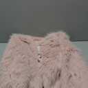 PRETTYGARDEN Women's 2026 Winter Coats Fleece Cropped Jacket Faux Fur Long Sleeve Pockets Shaggy Warm Outerwear Fall Clothes (XX-Large, Pink)