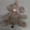 Hopearl Adorable Plush Calf Elephant Toy Floppy Elephish Ultra Soft Stuffed Animal for Boys Girls Kids Toddlers, Gray, 9''