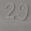 26th Birthday Decoration Light Up Letters, Battery Powered LED Numbers Marquee Number Sign for 26th Party Home Decor Night Light