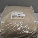 H.VERSAILTEX Real Velvet Plush 3 Piece Stretch Sofa Covers Couch Covers for 2 Cushion Couch Loveseat Covers Width Up to 72 Inch Feature Thick Soft Stay in Place (Medium Sofa, Camel)