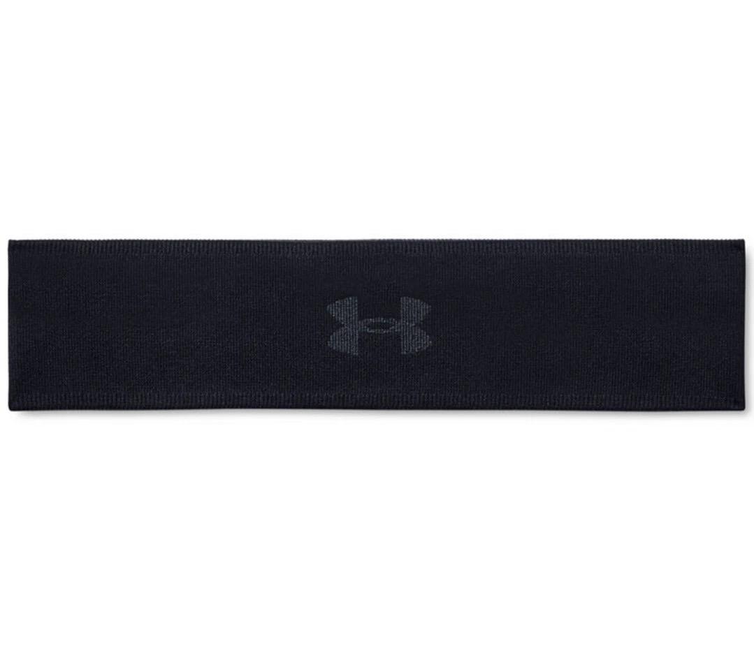 Under Armour Women's UA Jacquard Perfect Headband Black, One Size 