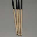 Drumsticks 5A 2 pairs with ANTI-SLIP Handles for Drum Light Durable Wooden Drum 2 Pair Drum Sticks for Kids Adults Musical Instrument Percussion Accessories