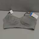 Warner's Women's Easy Does It Underarm-smoothing With Seamless Stretch Wireless Lightly Lined Comfort Bra Rm3911a (X-Large, Grey Heather)