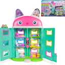 Gabby's Dollhouse: The Movie, Interactive Cat Dollhouse, 7 Rooms, LCD Screen, Figures, Sound Effects, Toys for Boys and Girls Ages 3+