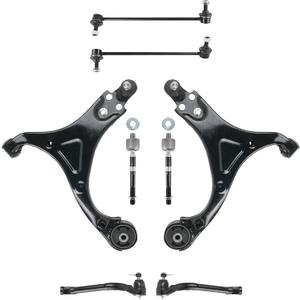 8PCS Front Lower Control Arm Kit Compatible with 2011-2014 Hyundai Sonata GLS, 2011-2014 Sonata Limited L4 2.4L, w/o Sport, Replace K622360, K622361