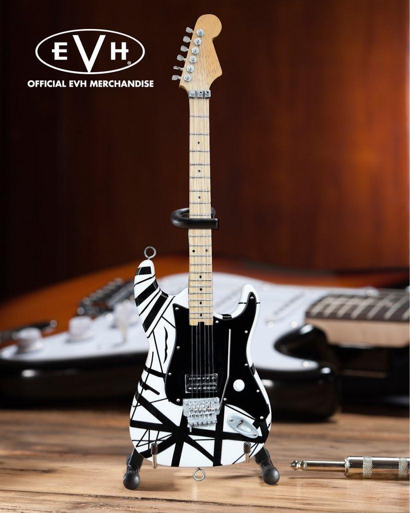 EVH Minature Guitars EVH Black & White Mini Replica Guitar Van Halen (EVH003)