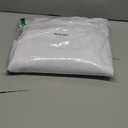 BYDOLL Table Cloth Round 120 Inch Tablecloth Fits Max110 Inch Diameter Top,White Washable Outdoor Winkle and Stain Resistant Spillproof Polyester Tablecloth for Round Tables Party Cover