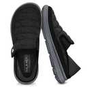 Mens Slippers for Plantar Fasciitis, Casual Mens Slip on Shoes with Arch Support, Orthopedic House Slippers for Men, Indoor Outdoor Mules & Clogs for Pain Relief (Black, 8)