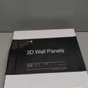 Art3d Decorative 3D Wall Panels in Diamond Design, 12"x12" Matt Black for Home and Office Decor (33 Pack)