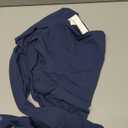 REORIA Women's Boat Neck Long Sleeve Bodysuit Basic Going Out Body Suits Tops 2025 (Medium, Deep Blue)