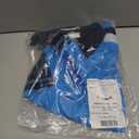 LULY YANG DSP Men's Active Polo - Short Sleeve (Blue, XXL)