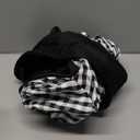 Tomkas Small Dog Sling Carrier - Adjustable Strap & Zip Pocket - Suitable for Puppies (Black)