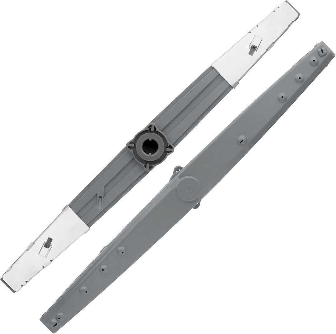 WPW10491331 Dishwasher Lower Spray Arm - Compatible with Whirlpool/Maytag/Amana/Admiral/IKEA - Replaces W10491331, AP6022259, PS11755592, WPW10320512, 2312843(1 Pc-Main image shows front & back)