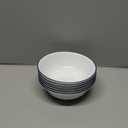Corelle Livingware Ocean Blues 18 Ounce Soup/Cereal Bowl (Set of 6)