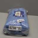 Pack of 8 Towels Set, 2 Large Bath Towels, 2 Hand Towels, 4 Wash Cloths, 100% Cotton, Lighter Weight, Quicker to Dry, Super Absorbent, Perfect for Bathroom (Blue)