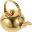 KICHOUSE Stainless Steel Pot Stovetop Kettle Spout Cover Tea Accessory for Daily Use