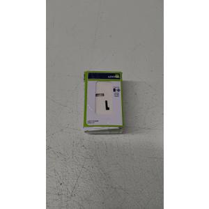 Leviton Decora in-Wall Humidity Sensor and Fan Control Switch, 1/4 HP, Residential Grade, Single Pole, Light Almond, DHS05-1LT