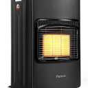 Patio Propane Heater, 18,000 BTU Portable Gas Infrared Heaters for Outdoor Use, Suitable for 20lb 30lb Propane