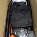 Drywall Sander, 1000W Popcorn Ceiling Removal Tool, Automatic Drywall Sander with Vacuum Dust Collection, LED Light, 6 Variable Speed 800-2200RPM, Foldable & Extendable Handle,15Pcs Sanding Discs (Orange Red)