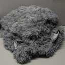 EMME Plush Shaggy Duvet Cover Set Queen Size 3 Pieces Fluffy Fuzzy Comforter Cover Set for Queen Bed Luxury Soft Bedding Duvet Covers (Grey, Queen)