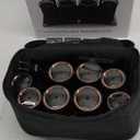 T3 - Volumizing Hot Rollers LUXE | Premium Hair Curler Set for Long Lasting Volume, Body & Shine | Set of 8-4 XL (1.75") & 4 Large (1.5)