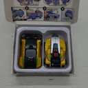 Collision Transforming Dinosaur Car Toy, Magnetic Dinosaur Transformer Car for Toddler Toys Boys & Girls Party Favors Birthday Christmas (Golden)