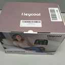 Heycool Knee Massager, Cordless Electric Knee Massager with 3 Heating Levels 3 Massage Modes, Knee Brace Wrap Massager for Knee Muscle Relaxation, Adjustable Straps