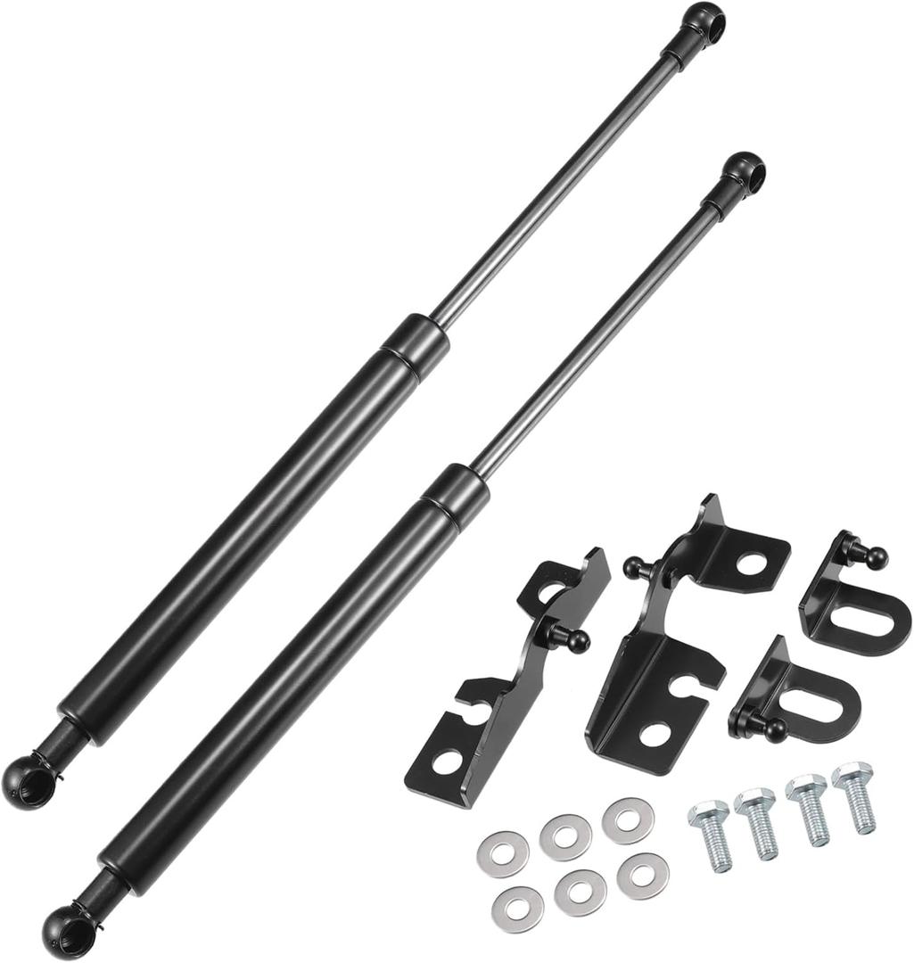2 Pcs Front Hood Lift Supports Struts Shocks Gas Spring for Mazda MX-5 ND MX5 Miata Roadster 2015-2023 Black Replace Parts