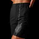 MAGCOMSEN Womens 7" Hiking Cargo Shorts Quick Dry Lightweight Golf Shorts with Pockets for Summer Casual Travel Outdoor (Black, XL)