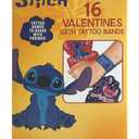 16 Valentines With Tattoo Bands Pack Of 10