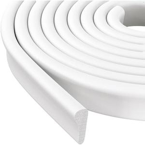 Frantie Weather Stripping Door Seal Strip, 118'' Foam Weatherstripping Window Sealer Winter, Door Soundproofing Self Adhesive Window Door Insulation Strip for Exterior Door, Draft Stopper Gap Filler