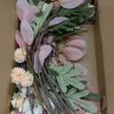 Alupssuc 16 PCS Faux Flowers for Vase Artificial Silk Mums with Eucalyptus, Fake Chrysanthemum Floral with Adjustable Long Stem for Dining Table Centerpiece Home Decoration Indoor, 4 Colors