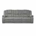 Sitswell Pearce Reclining Sofa, Grey, 41"H x 86"L x 32"W