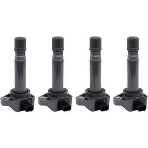 NewYall 4Pcs Ignition Coil Pack for Honda Civic 2006-2011 1.8L UF-582 UF582 C1580 5C1637 1788393 30520-RNA-A01 IC662 099700102 61050104