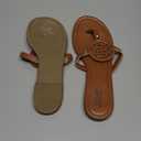 katliu Women's Flat Sandals Flip Flop Sandals Comfortable Dressy Thong Sandals 9