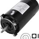 UST1152 1.5 HP Pool Pump Motor & Seal Kit, 3450 RPM, 56J Frame - Compatible with Hayward Super II, Max Flow, Northstar - Replaces SP2610X15