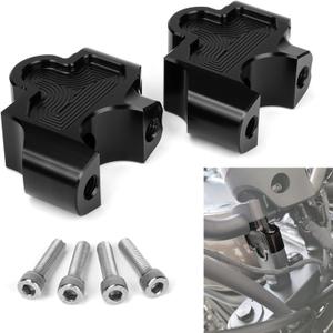 Motorcycle Handlebar Risers, PSLER CNC Handle Bar Risers, Motorcycle Risers, Compatible with Rebel 500 Rebel 300 Rebel 1100 CMX 500 CMX 1100 CMX 300 CMX 250 2017 2018 2019 2020 2021 2022 2023