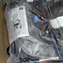 Medline Rollator Walker with Seat, Steel Rolling Walker with 6-inch Wheels Supports up to 350 lbs, Medical Walker, Blue