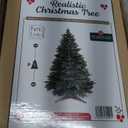 Artificial Christmas Tree 8ft - Premium Realistic Artificial Christmas Tree Looks Real Wooden Stand and Storage Bag - Xmas Tree - Artificial Christmas Trees by Pure Living