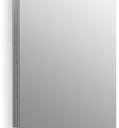 KOHLER K-55060-NA Embark Medicine Cabinet, Adjustable Shelves, Mirrored Door, 16"x20", Compact Storage