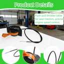 GY21984 Throttle Choke Cable Fit for John Deere GY21308 GY21624 D125 D130 D140 D160 D170 LA155 X165 LA165 LA175