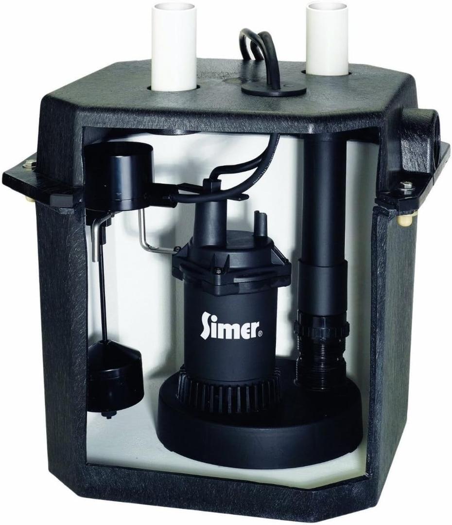 Simer 2925B Sump/Laundry Sink Pump