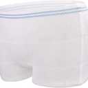 Mesh Postpartum Underwear 10 Counts C-Section Recovery Briefs Carer High Waist Disposable Maternity Pants Breathable,Stretchy Medium