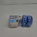 MR.SIGA Non-Scratch Cellulose Scrub Sponge, Dual-Sided Dishwashing Sponge for Kitchen, 12 Pack (Royal Blue, Light Blue)