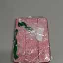 INFILAND for iPad mini 6 Case/iPad mini 6th Generation Case 2021 8.3 Inch, Glitter Cute Cover with Clear Sparkle Back, Pencil Holder for Kids Girls, Rose Gold