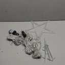 Onory Christmas Outdoor Star String Lights 23FT 860 LED Waterproof Waterfall Tree Lights with Star Topper, 8 Modes Christmas Decorations Outdoor Tree Lights for Patio, Yard, Party Holiday Dec (Cool White)