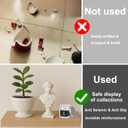 1DFAUL 12 oz Exhibits Fixing Gel for Museum, Removable Clear Museum Paste Putty Wax, Reusable & No Residue, Fixed Collection Artifacts and Decorations to Prevent Vibration, Falling