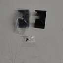 Post Cover Plate for 2" Floor Flange, 2-Piece, Flange Base Shoe for Railings, Post Skirt Cover, Black