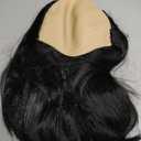 BERON Bald Head Wigs for Halloween Cosplay Costume (Black)