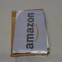 Amazon Basics Multi-Purpose Bench Scraper, Stainless Steel Dough Cutter with Measurement Marks, Dishwasher Safe, Non-slip Contoured Grip, 6", Black, Silver